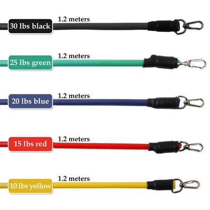 Fitness Rally Elastic Rope Resistance Band set