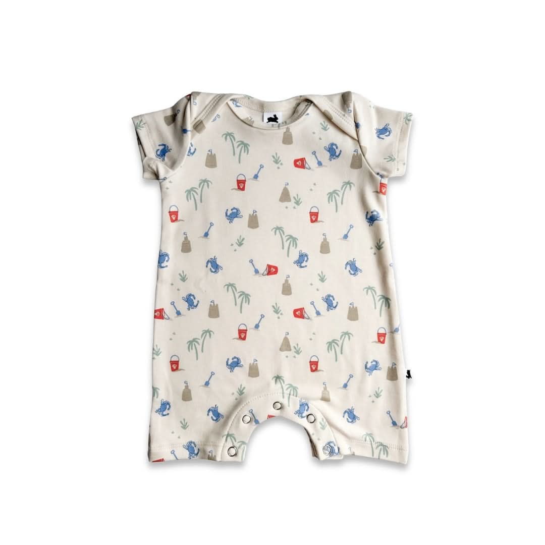 Baby Bamboo Shorts Romper | Digging It