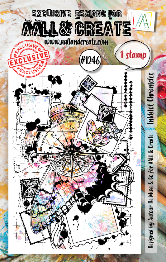 AALL and Create - A7 Stamp Set - Inkblot Chronicles