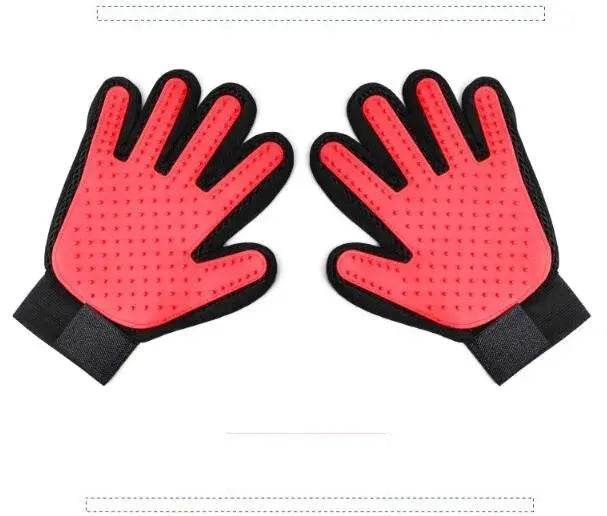 Silicone Pet Hair Removal Glove Comb Pet Grooming Gloves Brush