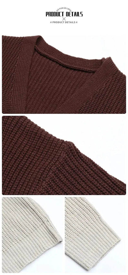 New style Autumn Winter Women Long Knitted Sweater Cardigan