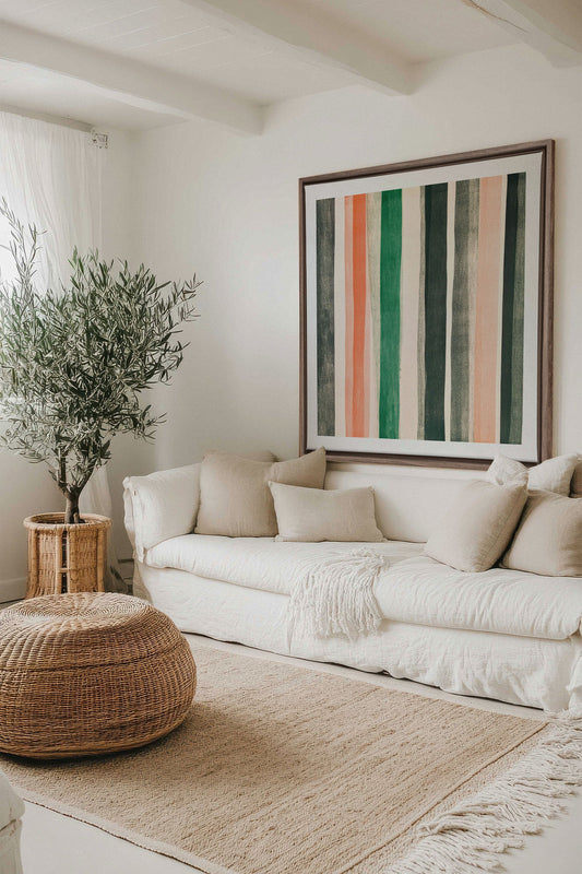 NATURAL LINES, Œuvre sur toile tendue