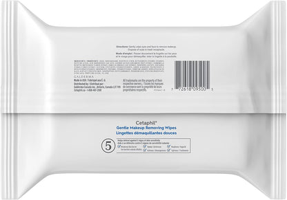 Gentle Makeup Removing Wipes with Aloe Vera, Chamomile and Green Tea - Fragrance-Free & Moisturizing Lotion (500Ml) - Hydrating Body Lotion and Moisturizer