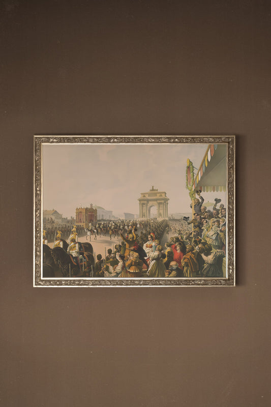 DAY OF GLORY, VINTAGE SILVER FRAME