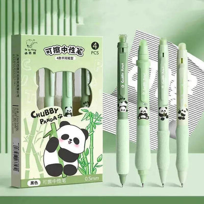 Cartoon Chubby Panda Erasable Pen for School Children