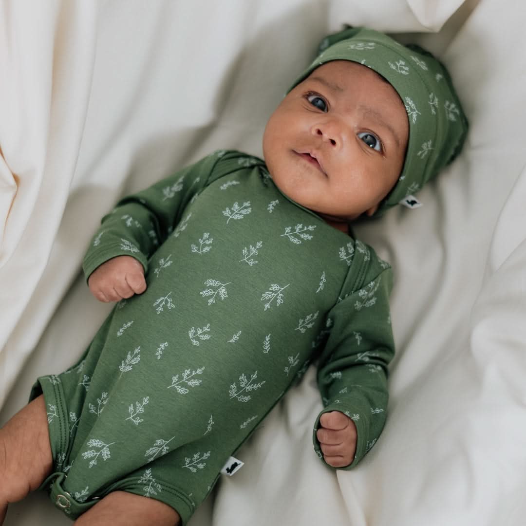 Baby Long-Sleeve Bamboo Onesie | Sprig
