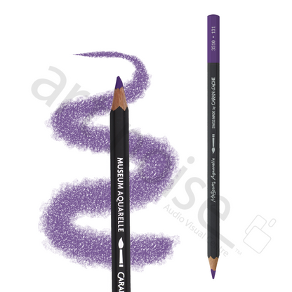 Caran d'Ache - Museum Watercolour Pencil - Pinks and Violets
