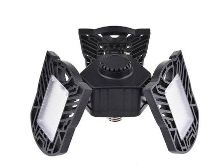 Lampe de garage déformable, lumière de radar, lampe industrielle d'entrepôt, éclairage domestique haute intensité