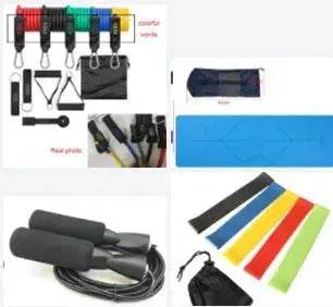 Fitness Rally Elastic Rope Resistance Band set