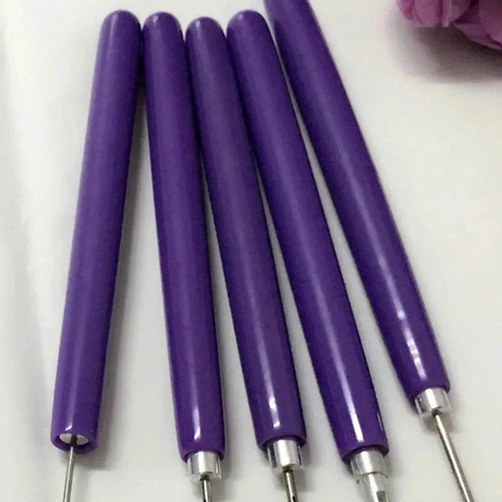 5PC Quilling Paper roller  Long And Short Quilling Needle Roll Paper Pen