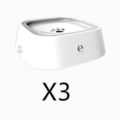 Cat Dog Water Bowl Anti Splash Design