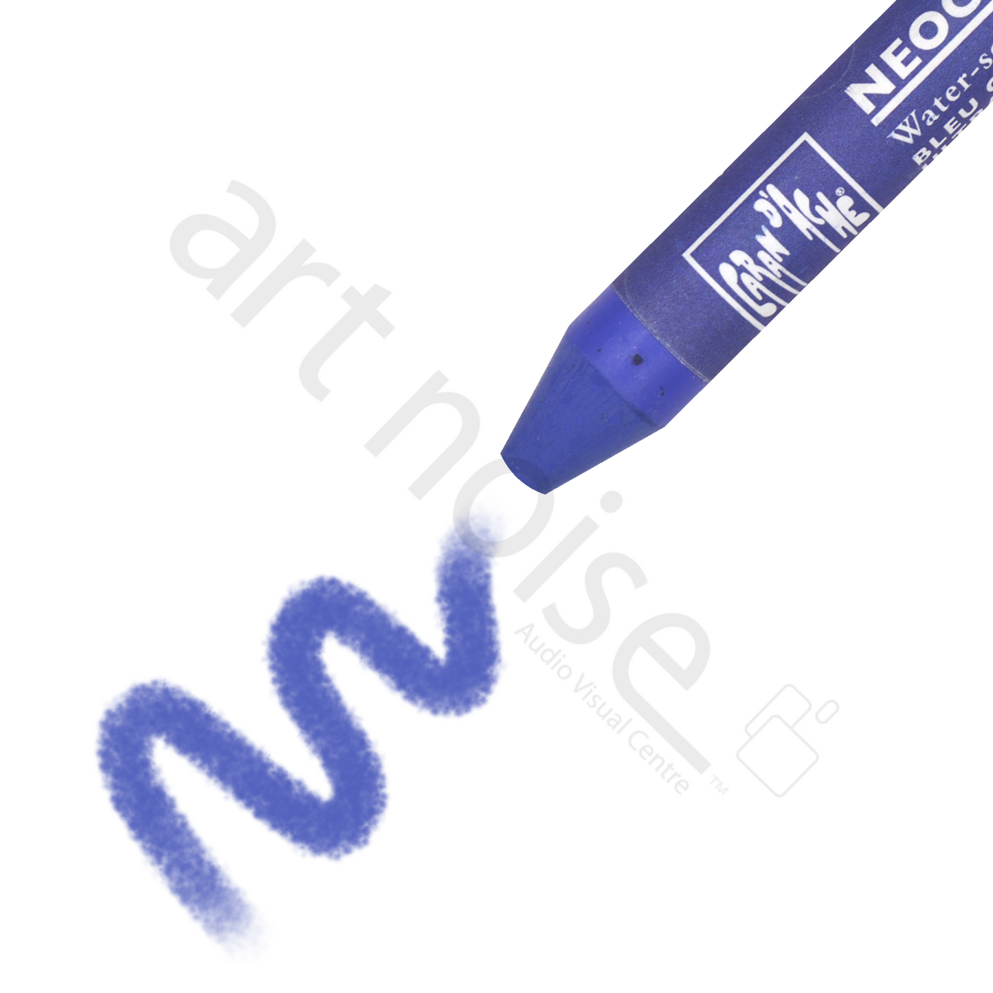 Caran d'Ache - Classic Neocolor II Water Soluble Wax Crayon - Blues and Greens