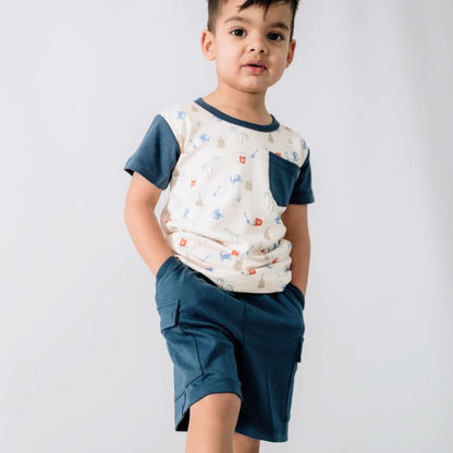 Baby/Kids' Bamboo Pocket T-Shirt | Digging It