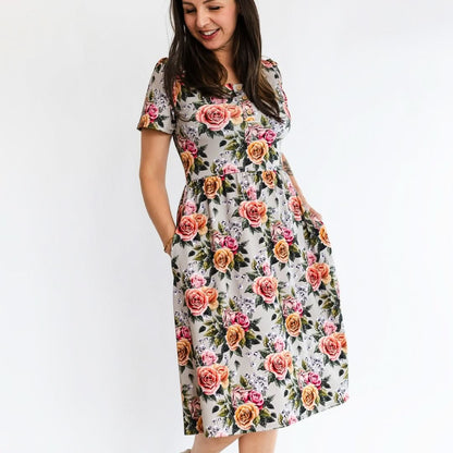 Ladies’ Bamboo Kaia Dress | Antique Floral