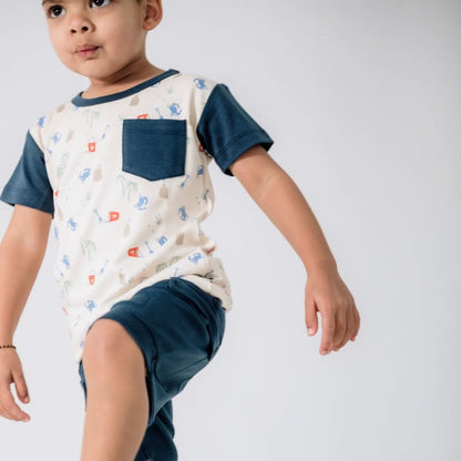 Baby/Kids' Bamboo Pocket T-Shirt | Digging It