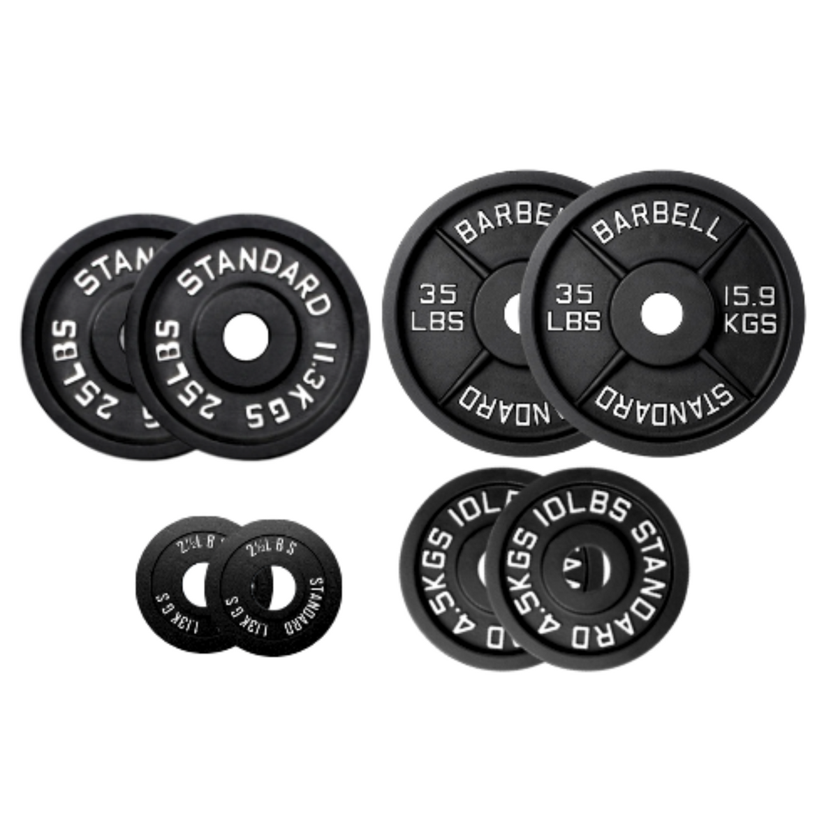 Lots de plaques de poids HAJEX