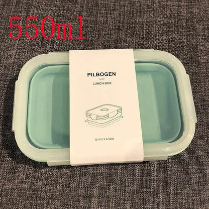 Silicone lunch containers