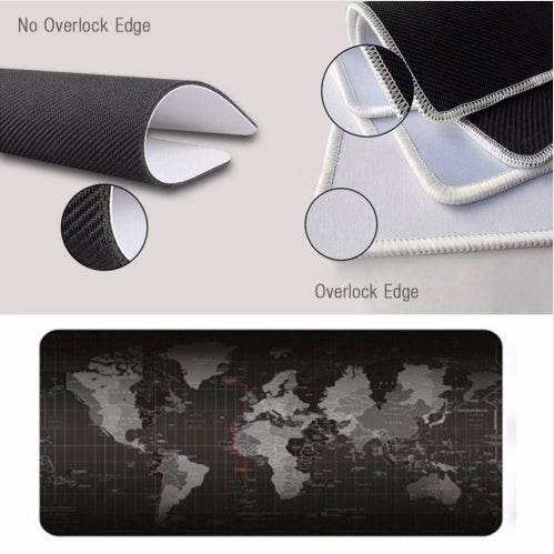 Locking Oversized Non-Slip Thick Keyboard And Mouse Pad