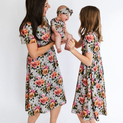 Ladies’ Bamboo Kaia Dress | Palm Fronds