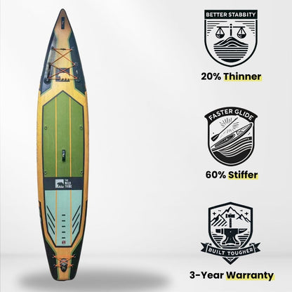 Columbia S 12'6 Verte - Planche de paddle gonflable