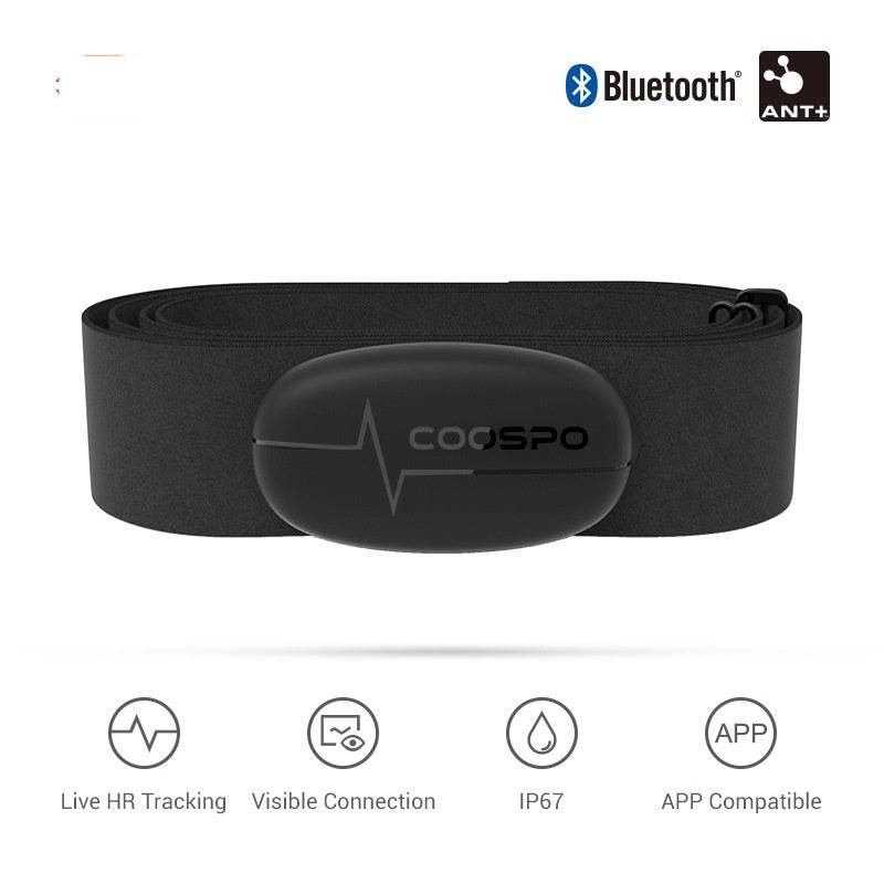 Coospo Sports Fitness Workout H9Z Moniteur de fréquence cardiaque en temps réel, ceinture pectorale, algorithme hybride capteur double avancé