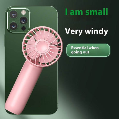 Cross-border Outdoor Handheld Small Electric Fan Portable Small Handheld Fan Mini Usb Handheld Fan Handheld Rechargeable