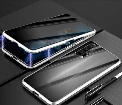 iPhone Case Anti-peep Magnetic  Privacy Glass Protective Shell Magnetic