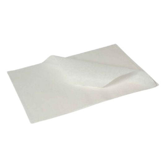 Papier ciré blanc 15" x 18"