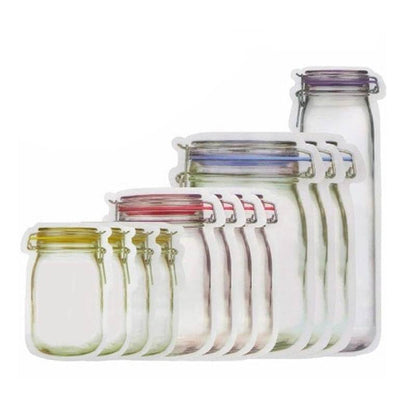 Reusable Snack Bag Biscuit seal Bag