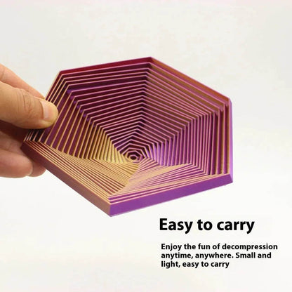 Hexagon Fidget Toy 3D Printing Toy