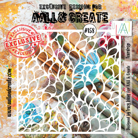 AALL et Create Stencil - 158 - Goutte