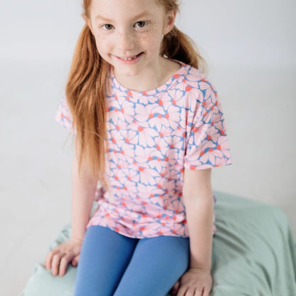 Baby/Kids' Bamboo All-Over Print T-Shirt | Flamingo Fête