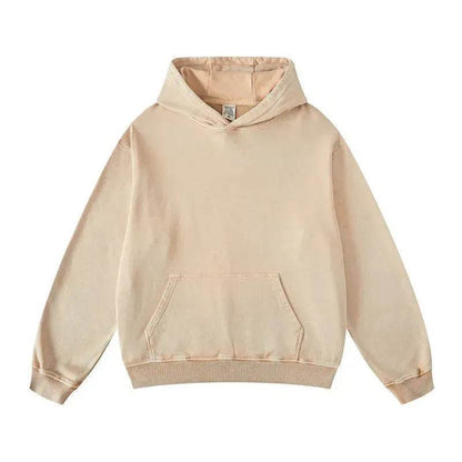 Fall Winter Thick Pullover Hoodie Sweatshirts For Men