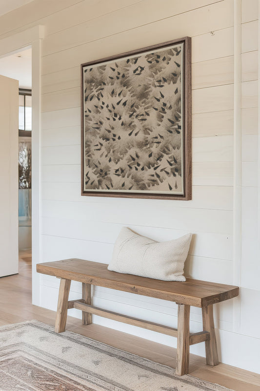 GRAIN D'OMBRE, Œuvre sur toile tendue