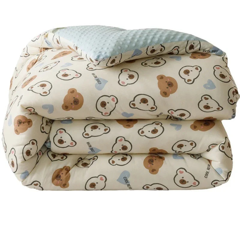 Beanie Velvet Quilt Soybean Fiber Duvet Insert Autumn And Winter