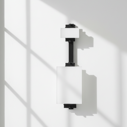 Set of 2 Metal Wall Mount Easel (Black)