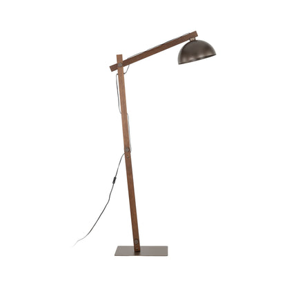 Oslo Brown Scandinavian Minimalist Floor Lamp for Living Room, Bedroom & Modern Interior Lighting
