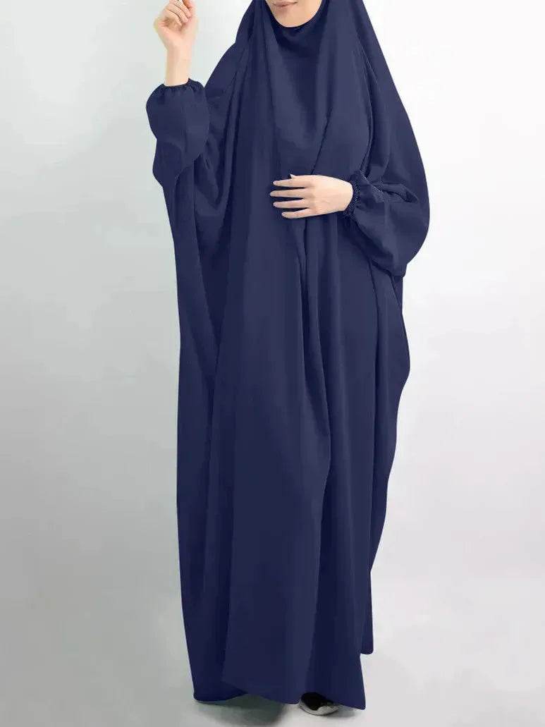 Abaya Omra Djellaba Femme Abaya Kaftan Simple Vêtements Arabes pour Femmes