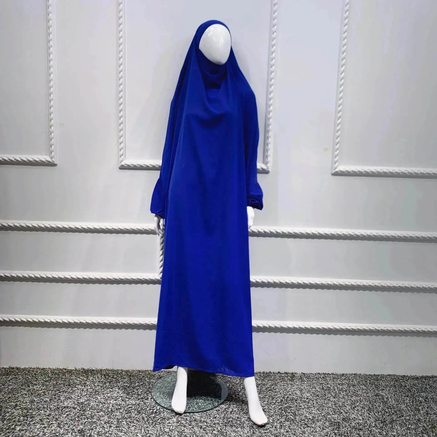 Abaya Omra Djellaba Femme Abaya Kaftan Simple Vêtements Arabes pour Femmes