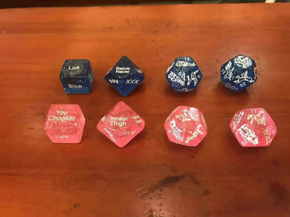 Erotic English Fun Dice Men And Women Flirting Sex Toys