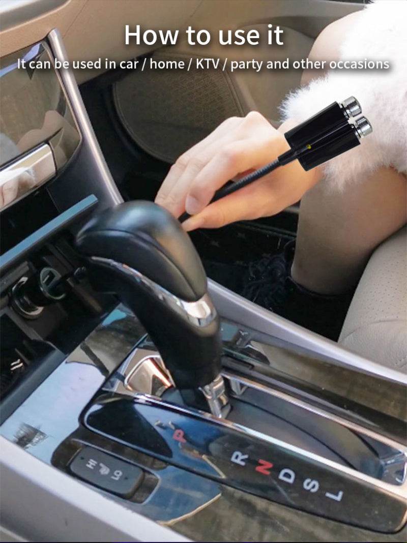 USB Car Ambient lighting Star Sky Vehicle Atmosphere Light