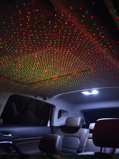 USB Car Ambient lighting Star Sky Vehicle Atmosphere Light