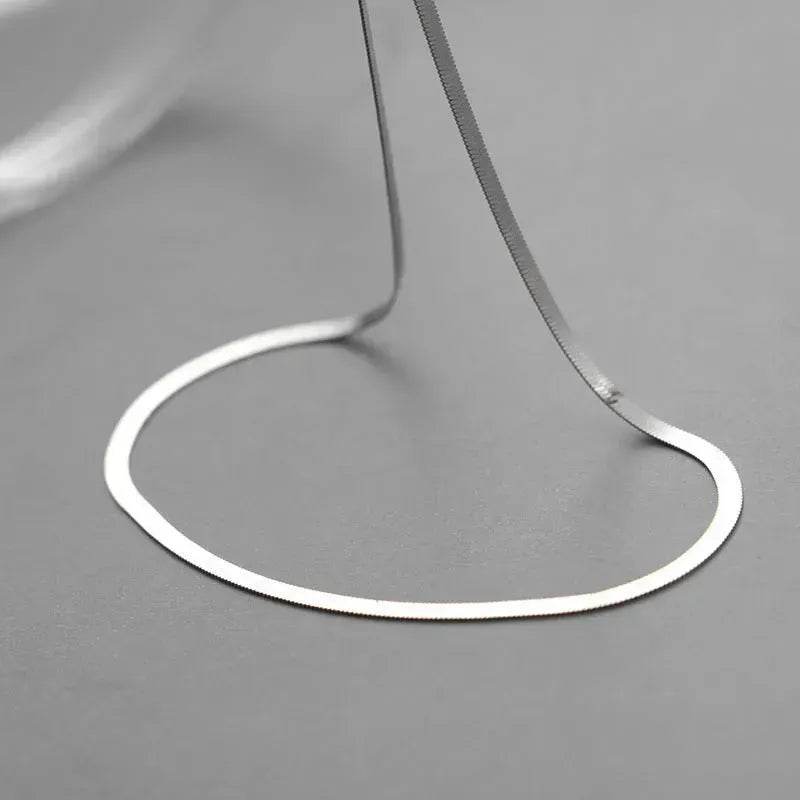 cold wind European and American Simple minimalist necklace women