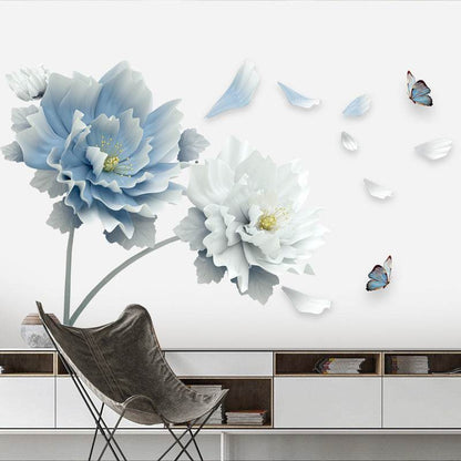 Wall Stickers Living Room Wall Decoration Creative TV Background Bedroom Self Adhesive Paper Decals