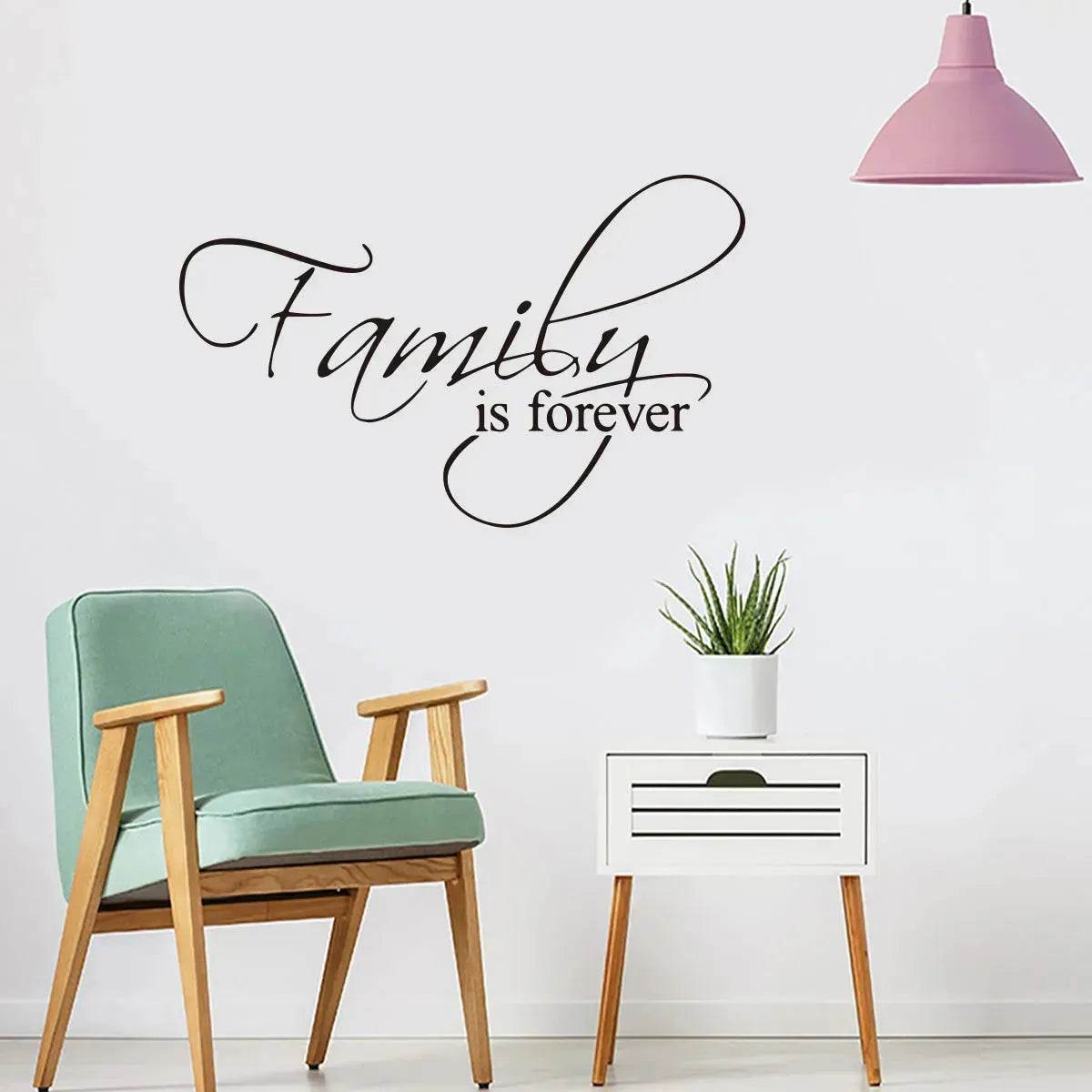 Autocollants décoratifs muraux pour salon et chambre à coucher