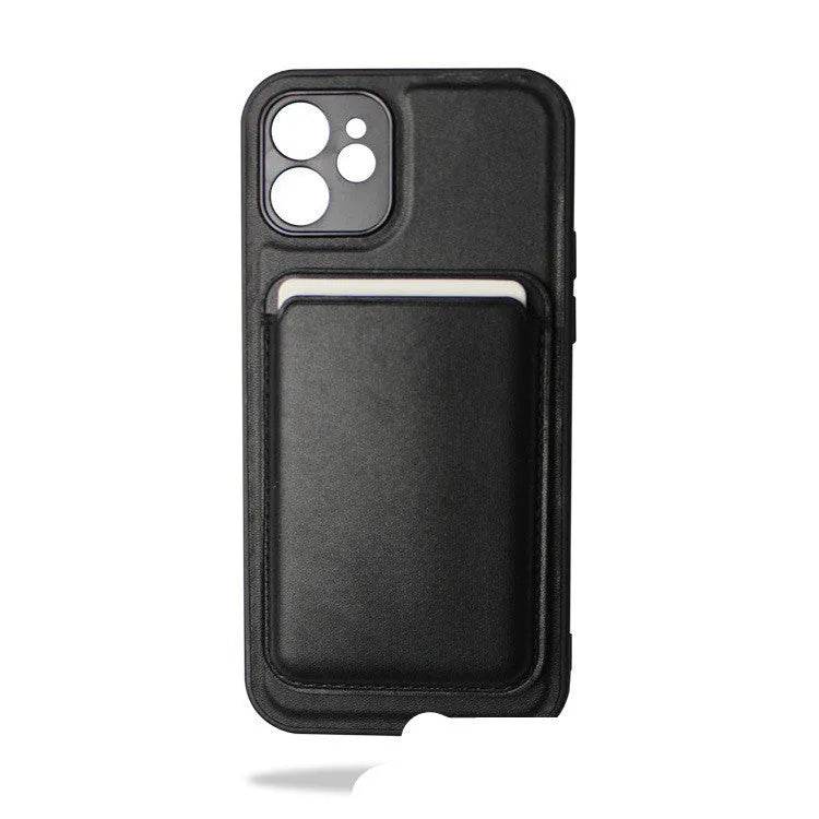 Leather Mobile Phone Case with Magnetic Card holder