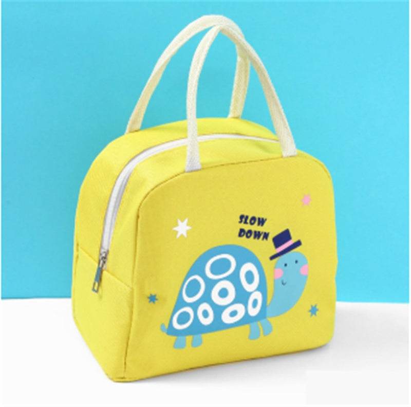 Sac à déjeuner isotherme en toile Oxford avec motif de dessin animé pour filles