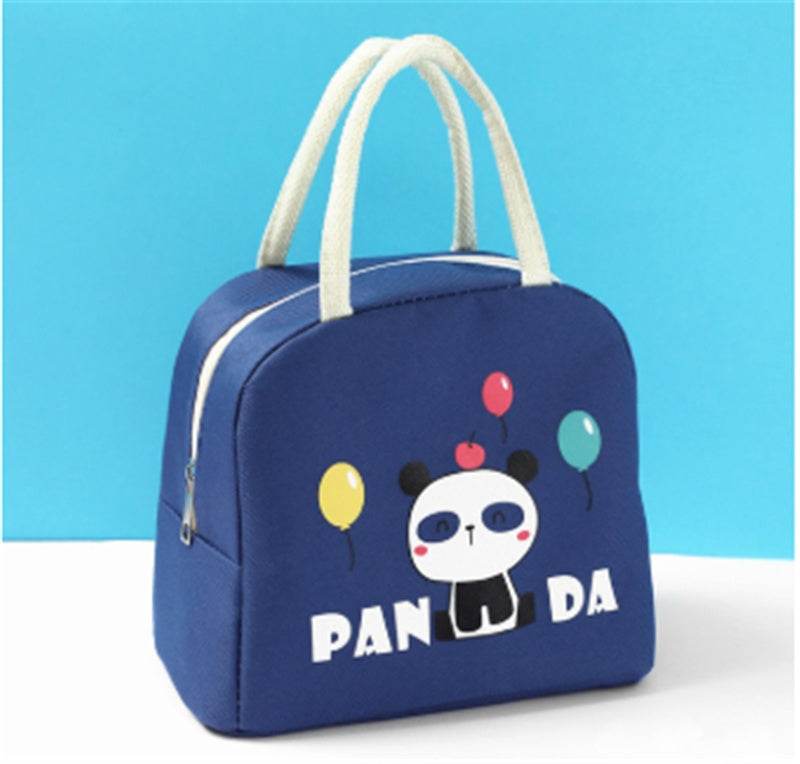 Sac à déjeuner isotherme en toile Oxford avec motif de dessin animé pour filles