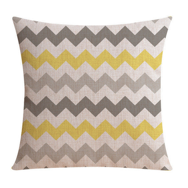 Decorative Linen Cushion Cover – Modern Pillow Case for Living Room Décor
