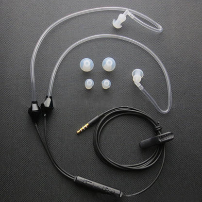 Mobile Phone Health Earphones With Microphone Bilateral in-ear Air Duct Health Non-hazardous Earphones